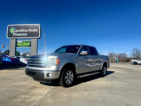 Silver 2013 FORD F-150 SUPERCREW for sale in Forest City, NC