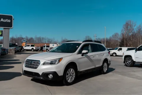 White 2016 SUBARU OUTBACK 2.5I PREMIUM for sale in Forest City, NC