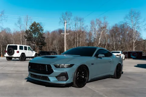 Blue 2025 FORD MUSTANG GT PREMIUM for sale in Forest City, NC