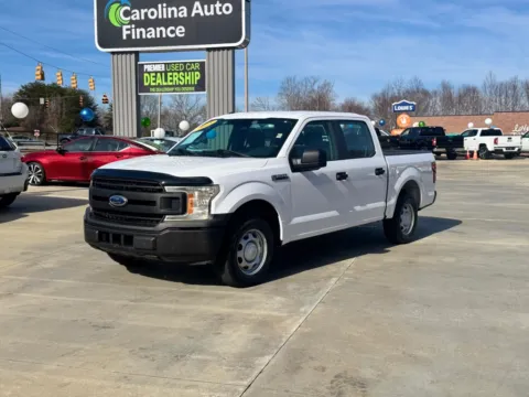 White 2018 FORD F-150 SUPERCREW for sale in Forest City, NC