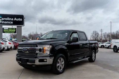 Black 2018 FORD F-150 SUPERCREW for sale in Forest City, NC
