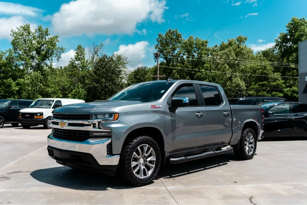 Gray 2021 CHEVROLET SILVERADO 1500 LT for sale in Forest City, NC