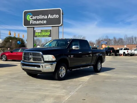 Black 2012 DODGE RAM 2500 LARAMIE for sale in Forest City, NC