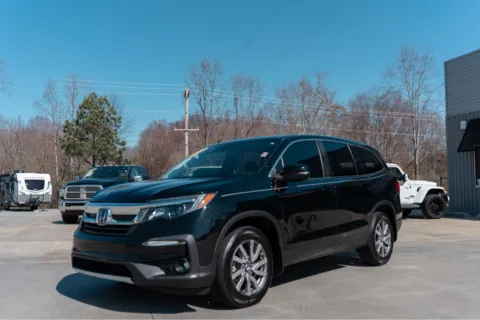Black 2021 HONDA PILOT EXL for sale in Forest City, NC