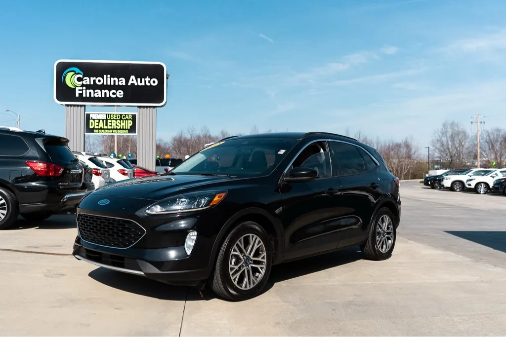 Black 2021 FORD ESCAPE SEL for sale in Forest City, NC