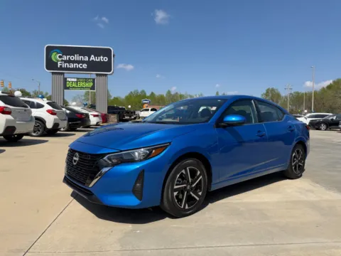 Blue 2025 NISSAN SENTRA SV for sale in Forest City, NC