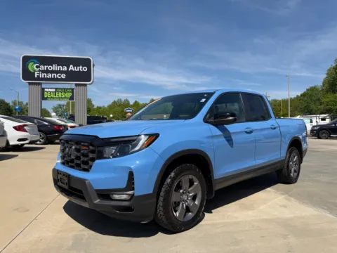 Blue 2024 HONDA RIDGELINE TRAIL SPORT for sale in Forest City, NC