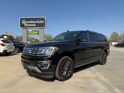Black 2019 FORD EXPEDITION MAX LIMITED for sale in Forest City, NC