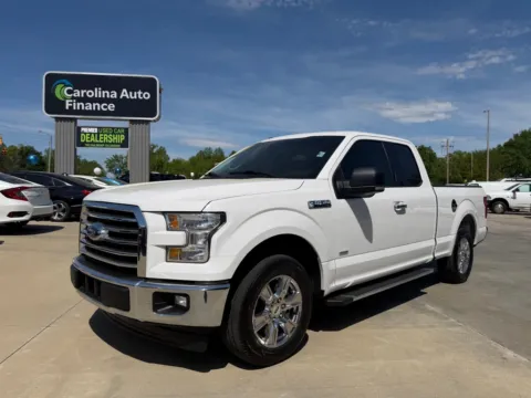 White 2017 FORD F-150 SUPER CAB for sale in Forest City, NC