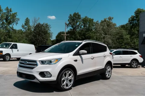 White 2018 FORD ESCAPE TITANIUM for sale in Forest City, NC
