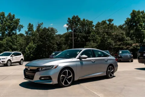 Silver 2018 HONDA ACCORD SPORT for sale in Forest City, NC