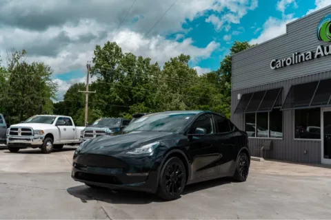 Black 2021 TESLA MODEL Y Long Range for sale in Forest City, NC