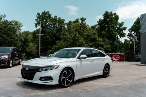 White 2018 HONDA ACCORD SPORT for sale in Forest City, NC