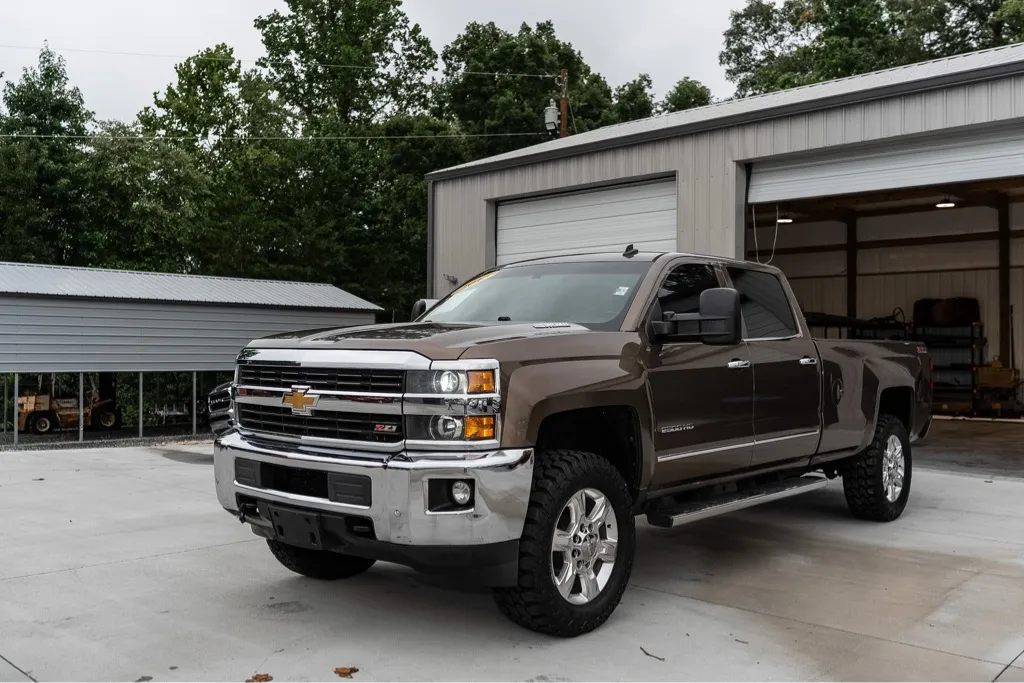 Brown 2015 CHEVROLET SILVERADO 2500 HEAVY DUTY LTZ for sale in Forest City, NC