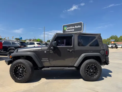 Another view of 2014 JEEP WRANGLER SPORT for sale in Forest City, NC at Carolina Auto Finance