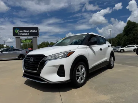 White 2022 NISSAN KICKS for sale in Forest City, NC