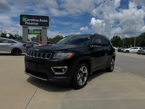 Black 2020 JEEP COMPASS LIMITED for sale in Forest City, NC