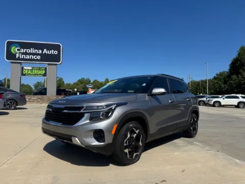 Gray 2024 KIA SELTOS EX for sale in Forest City, NC