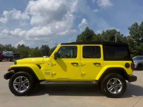 Another view of 2022 JEEP WRANGLER UNLIMI SAHARA for sale in Forest City, NC at Carolina Auto Finance