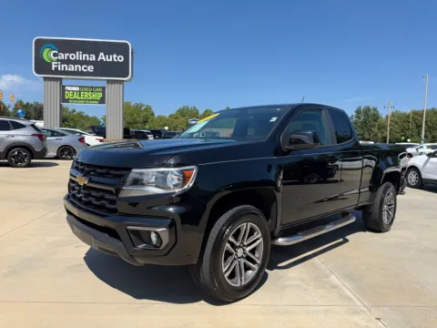 Black 2021 CHEVROLET COLORADO Work Truck for sale in Forest City, NC