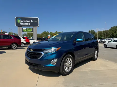 Blue 2020 CHEVROLET EQUINOX LT for sale in Forest City, NC