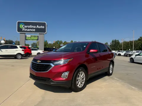 Red 2021 CHEVROLET EQUINOX LT for sale in Forest City, NC