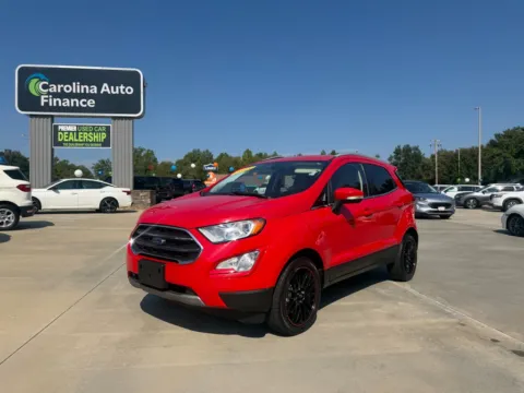 Red 2021 FORD ECOSPORT TITANIUM for sale in Forest City, NC
