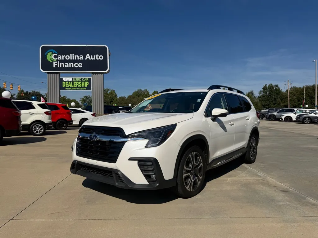 White 2023 SUBARU ASCENT LIMITED for sale in Forest City, NC