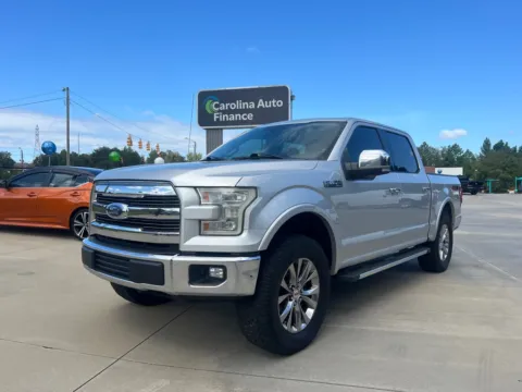 Silver 2016 FORD F-150 SUPERCREW for sale in Forest City, NC