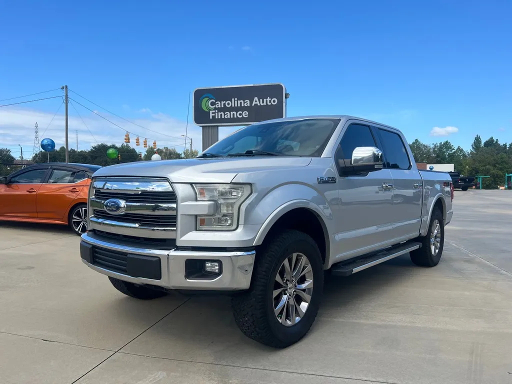 Silver 2016 FORD F-150 SUPERCREW for sale in Forest City, NC