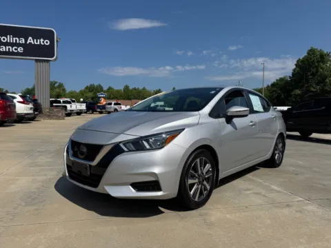 Silver 2020 NISSAN VERSA SV for sale in Forest City, NC