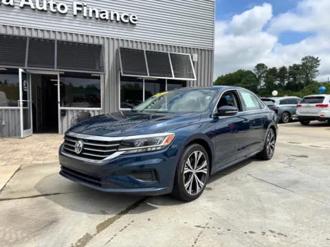 Blue 2021 VOLKSWAGEN PASSAT SE for sale in Forest City, NC