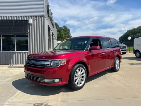 Red 2018 FORD FLEX LIMITED for sale in Forest City, NC