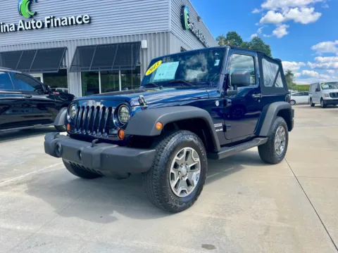 Blue 2013 JEEP WRANGLER SPORT for sale in Forest City, NC