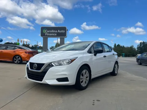 White 2022 NISSAN VERSA S for sale in Forest City, NC