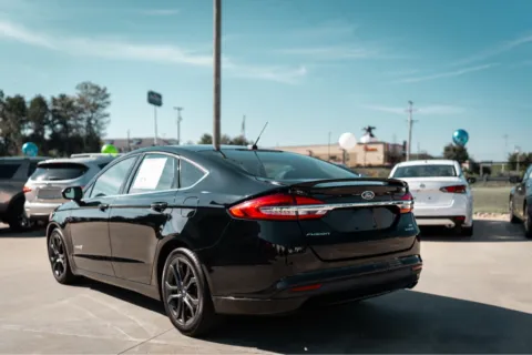 Another view of 2018 FORD FUSION SE HYBRID for sale in Forest City, NC at Carolina Auto Finance