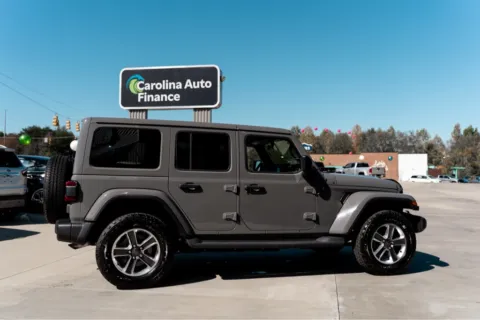 Photos of 2018 JEEP WRANGLER UNLIMI SAHARA for sale in Forest City, NC at Carolina Auto Finance