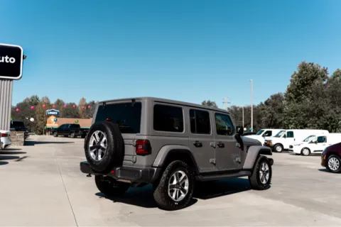 Another view of 2018 JEEP WRANGLER UNLIMI SAHARA for sale in Forest City, NC at Carolina Auto Finance