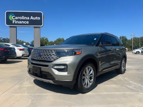 Green 2020 FORD EXPLORER LIMITED for sale in Forest City, NC