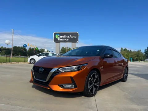 Orange 2023 NISSAN SENTRA SR for sale in Forest City, NC