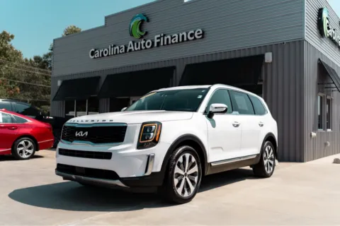 White 2022 KIA TELLURIDE EX for sale in Forest City, NC