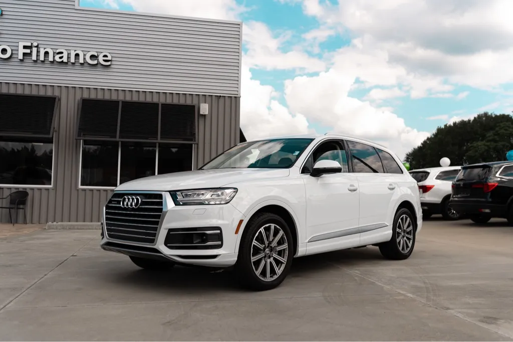 White 2018 AUDI Q7 PRESTIGE for sale in Forest City, NC