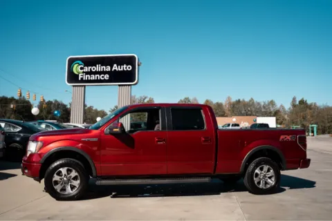 Red 2013 FORD F-150 SUPERCREW for sale in Forest City, NC
