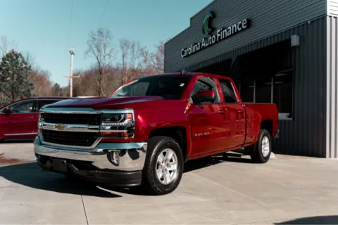 Red 2018 CHEVROLET SILVERADO 1500 LT for sale in Forest City, NC