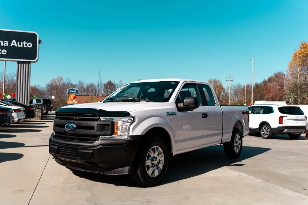 White 2018 FORD F-150 SUPER CAB for sale in Forest City, NC