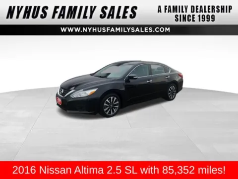 Black 2016 Nissan Altima 2.5 SL for sale in Perham, MN