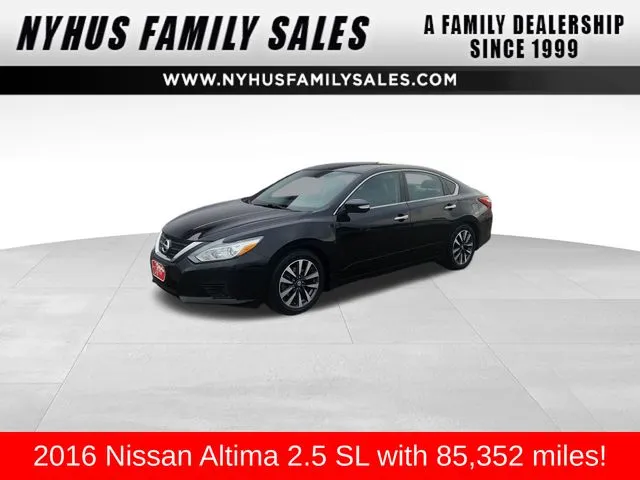 Black 2016 Nissan Altima 2.5 SL for sale in Perham, MN