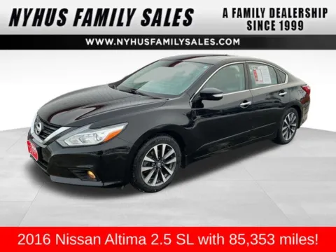 Black 2016 Nissan Altima 2.5 SL for sale in Perham, MN