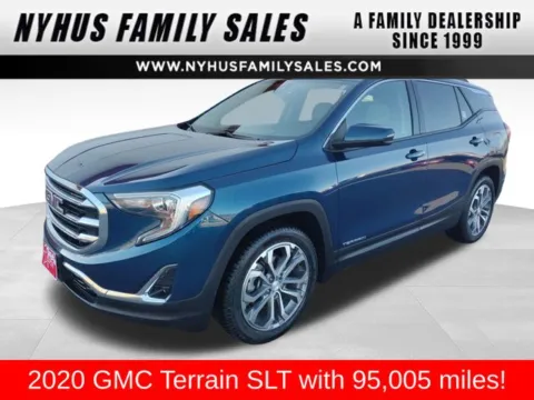 Blue 2020 GMC Terrain SLT for sale in Perham, MN