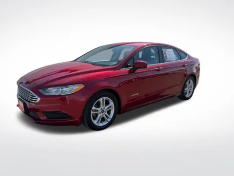 Red 2018 Ford Fusion Hybrid SE for sale in Perham, MN